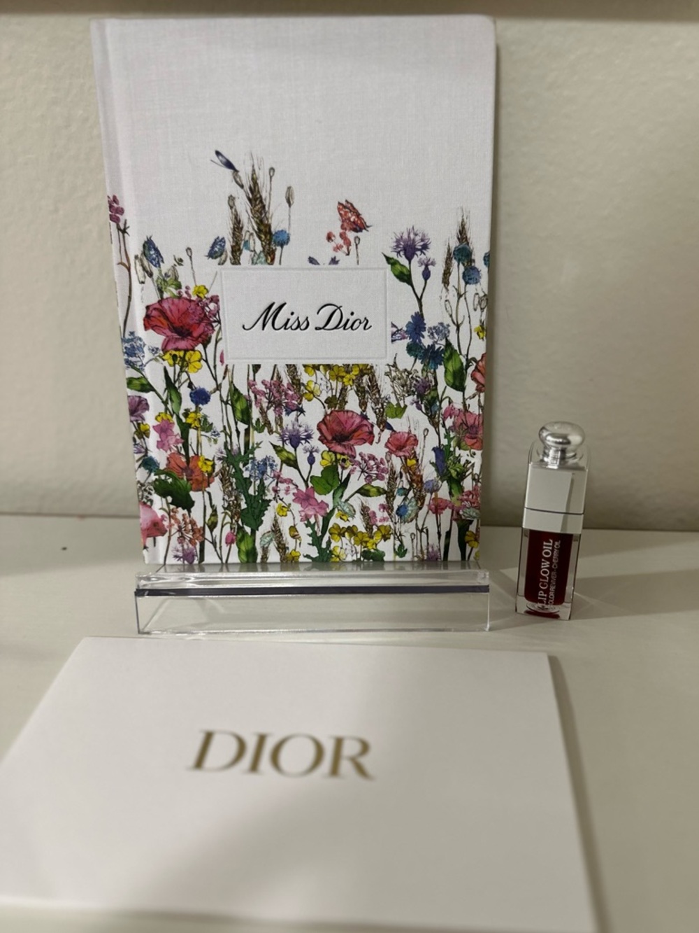 Miss Dior Floral Hardcover Notebook - Bundle